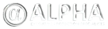 alpha eps logo white text