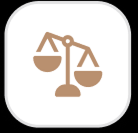 icon of scales weighted to one side