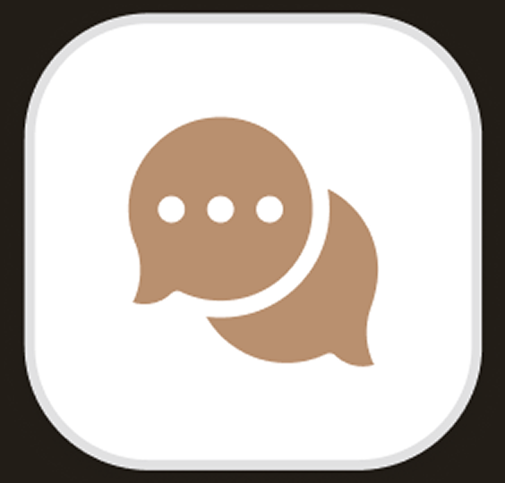 icon of speech bubbles